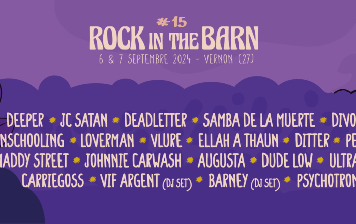 Rock in the Barn 2024 : les concerts à ne pas manquer